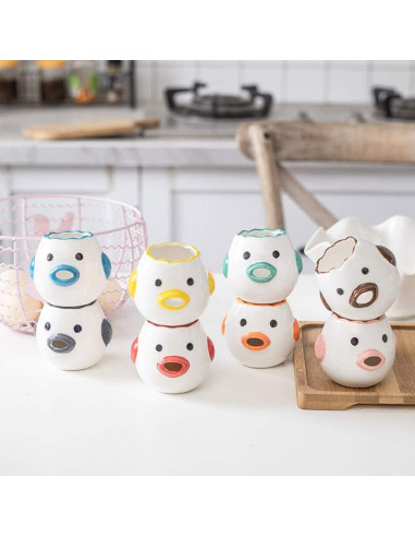 Separador de Yemas de Huevo ZOSTLAND Cerámica Azul 5cm