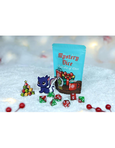 Bolsa de Dados de Misterio 1985 Games, Diseño Navideño