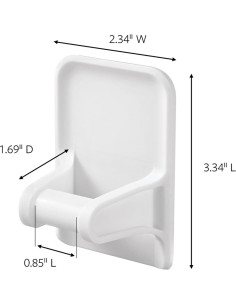 Soporte para Botellas de Spray Command - 2 Soportes Blancos, 1.13 kg 2