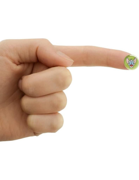 Stickers Puffy Pinky y El Cerebro - 64 Stickers 1.27 cm Stickers Puffy Pinky y El Cerebro - 64 Stickers 1.27 cm