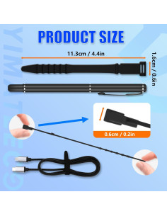 Bridas de Silicona Reutilizables YIMATEECO 11.3cm 30pcs 2