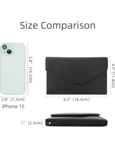 Portafolio de Pasaporte ZOPPEN Multifuncional con Bloqueo RFID 2