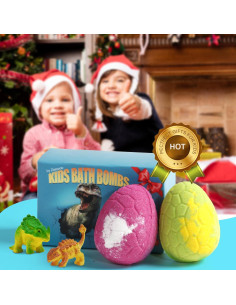 Bombas de Baño Orgánicas para Niños Zeewoo - 2 Piezas con Juguetes 2