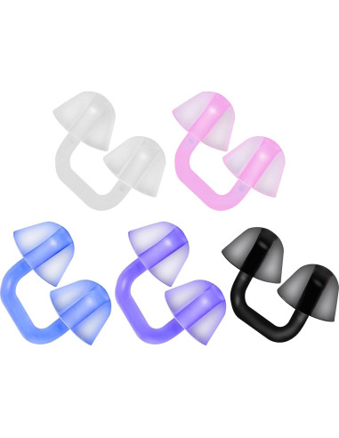 Clip de Nariz Reutilizable PTILSERY para Nadar y Bucear