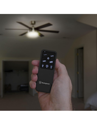 Control Remoto para Ventilador de Techo Westinghouse 7787900 Negro