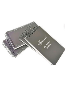 Cuadernos Espiral Spiritmate 3x5" Tapa Dura 4 Paquete Ecológico