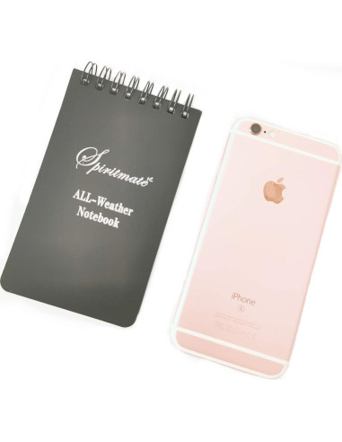 Cuadernos Espiral Spiritmate 3x5" Tapa Dura 4 Paquete Ecológico