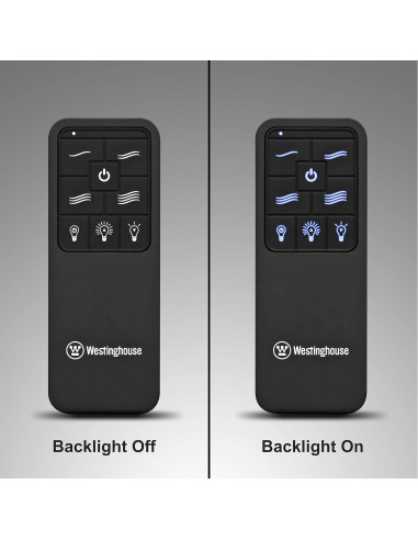 Control Remoto para Ventilador de Techo Westinghouse 7787900 Negro