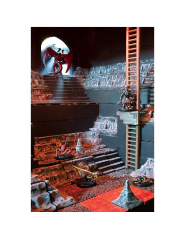 Conjunto de expansión Monster Adventure Terrain 121 piezas