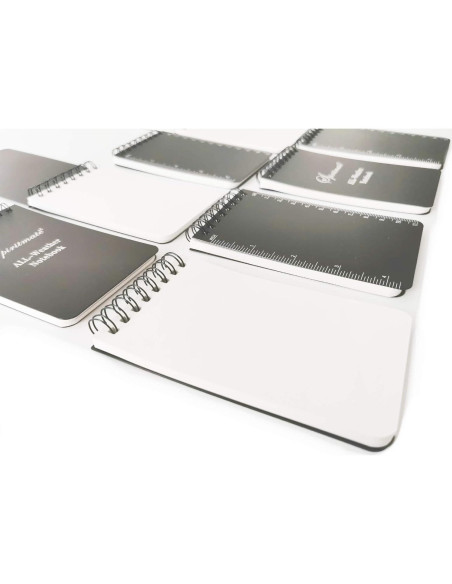 Cuadernos Espiral Spiritmate 3x5" Tapa Dura 4 Paquete Ecológico