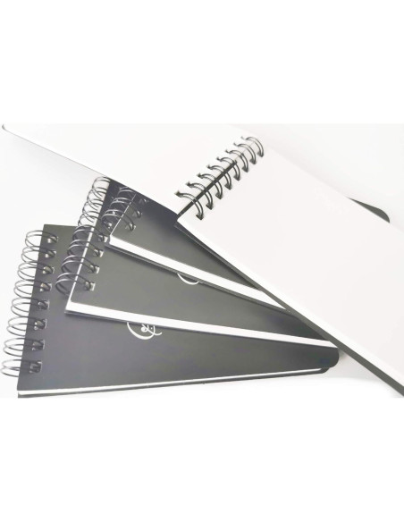 Cuadernos Espiral Spiritmate 3x5" Tapa Dura 4 Paquete Ecológico