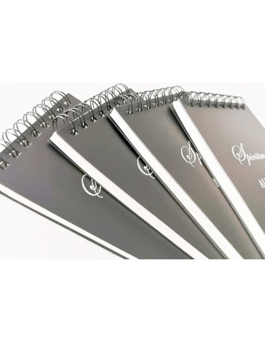 Cuadernos Espiral Spiritmate 3x5" Tapa Dura 4 Paquete Ecológico