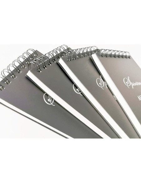 Cuadernos Espiral Spiritmate 3x5" Tapa Dura 4 Paquete Ecológico