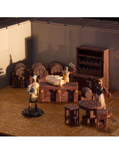 Conjunto de expansión Monster Adventure Terrain 121 piezas