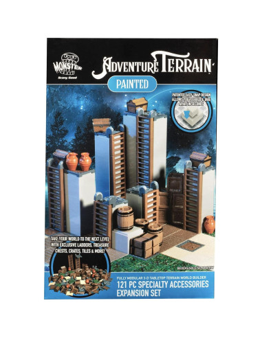 Conjunto de expansión Monster Adventure Terrain 121 piezas