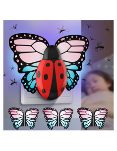 Trampa para Moscas Interior Neyiok MWS-069 con Luz UV y Pegatinas