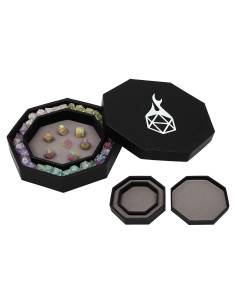 Bandeja de lanzamiento Forged Dice Co. Arena para dados 22 cm