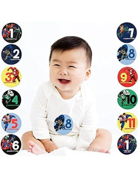 Conjunto de Regalo para Bebés Disney Baby - Tarjetas de Hitos Minnie Mouse