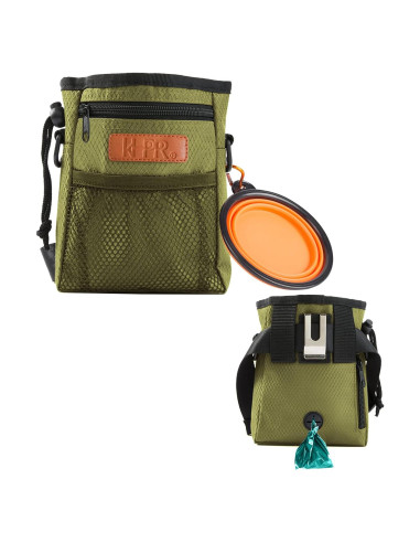Bolsa de Entrenamiento para Perros KHPR Verde Militar