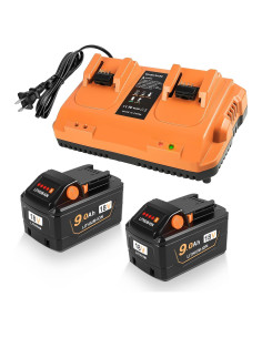 Paquete de 2 Baterías 18V 9.0 Ah y Cargador PercooAir