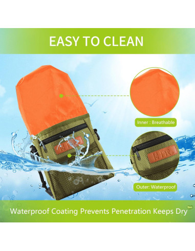 Bolsa de Entrenamiento para Perros KHPR Verde Militar