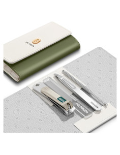 Juego de Manicura MR.GREEN 5 Piezas Estuche Verde