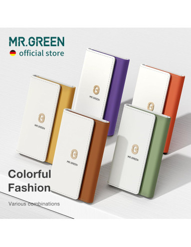 Juego de Manicura MR.GREEN 5 Piezas Estuche Verde