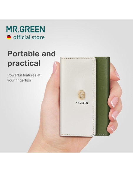 Juego de Manicura MR.GREEN 5 Piezas Estuche Verde Juego de Manicura MR.GREEN 5 Piezas Estuche Verde