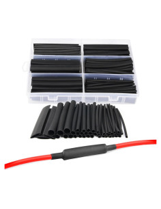 Kit de Tubos Termocontraíbles Nilight 130 Pcs 3:1 Doble Pared