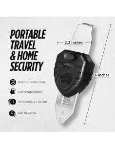 Cerradura Portátil Guard Dog Security BlockLock para Puertas 2