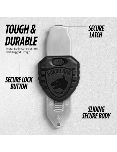 Cerradura Portátil Guard Dog Security BlockLock para Puertas