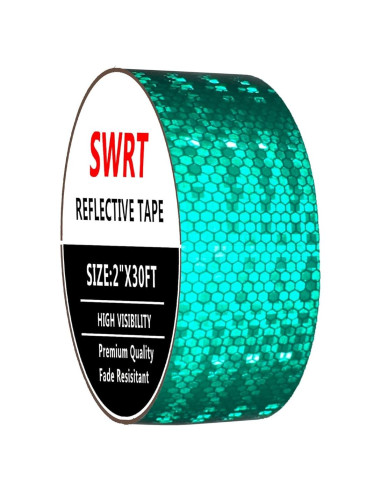 Cinta Reflectante SWRT 5.08 cm x 9.14 m Verde Profundo