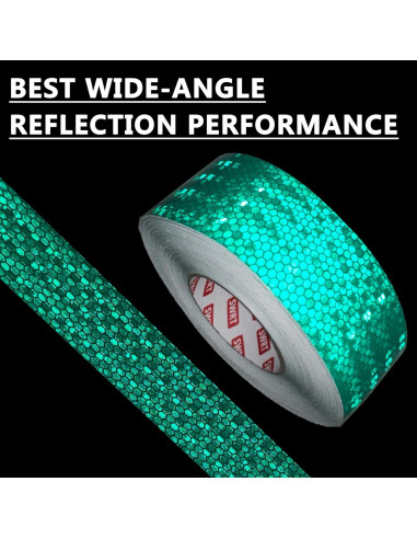 Cinta Reflectante SWRT 5.08 cm x 9.14 m Verde Profundo