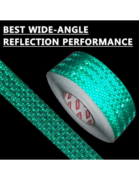 Cinta Reflectante SWRT 5.08 cm x 9.14 m Verde Profundo