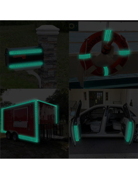 Cinta Reflectante SWRT 5.08 cm x 9.14 m Verde Profundo