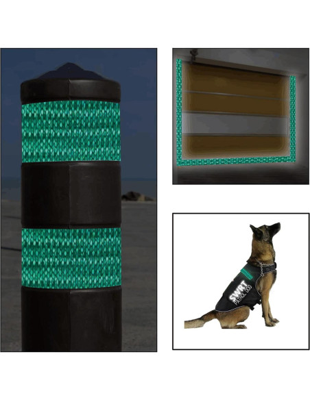 Cinta Reflectante SWRT 5.08 cm x 9.14 m Verde Profundo