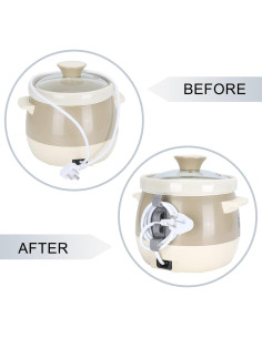 Organizador de Cables para Electrodomésticos Whaleme - Paquete de 6 2