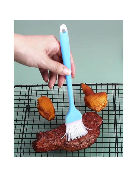 Set de Brochas de Silicona Konilaomu 25.4 y 20.3 cm Azul