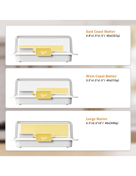 Plato para Mantequilla con Cuchara Arswin - Grande Negro