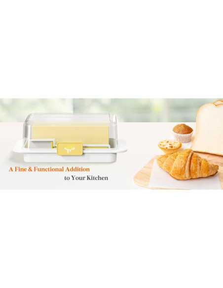 Plato para Mantequilla con Cuchara Arswin - Grande Negro