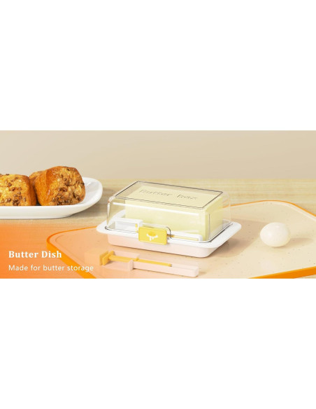 Plato para Mantequilla con Cuchara Arswin - Grande Negro