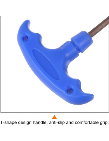 Llave Hexagonal T TOP-VIGOR 4mm Acero S2 2Pcs