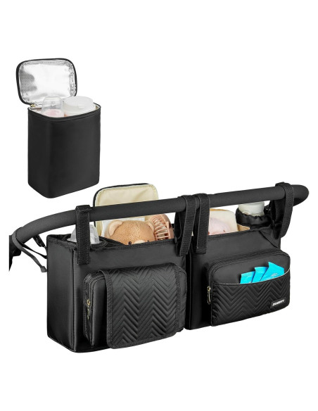 Caddy Organizador para Cochecito Doble Bob Duallie y Baby Jogger