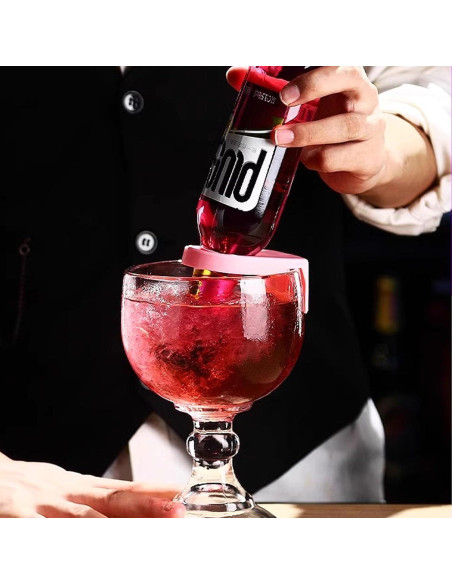 14 Sujetadores de Clip para Copas de Vino Koceci Coloridos