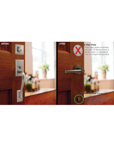 Cubierta de Agujero para Manija Redonda Stone Harbor 2.54 cm