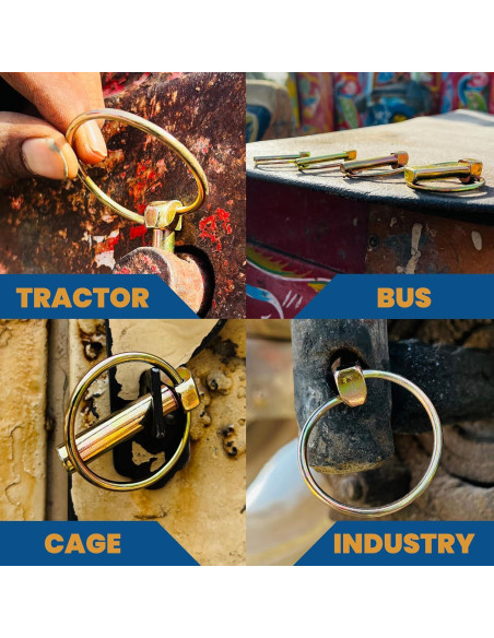 Kit de Pasadores y Clips para Remolque 232 Piezas PINAILER