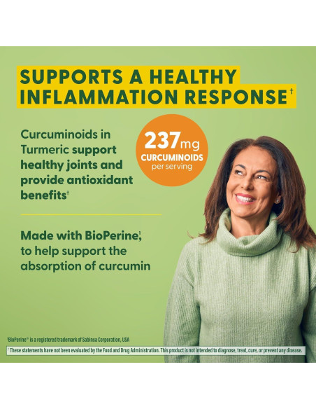 Suplemento de Cúrcuma Curcumina MegaFood 60 Mini Tabletas Suplemento de Cúrcuma Curcumina MegaFood 60 Mini Tabletas