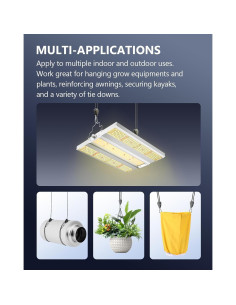 Correas de Amarre Retráctiles VIPARSPECTRA 4 Paquete 2,44 m 2