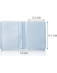 Soporte para Tarjetas de Crédito Lxnoap 10 Páginas 20 Ranuras 2