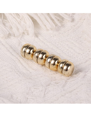 4 Pines Magnéticos para Hijab Dorado - Imanes Multiusos 1.27cm